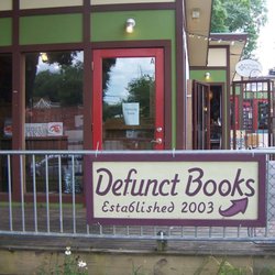 Defunct Books - Our physical space in the Idea Hatchery.