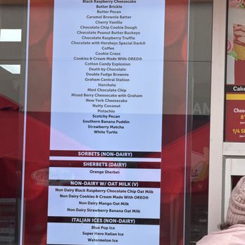 Bruster's Real Ice Cream - Menu - Desserts Near Me - Riverview, Michigan