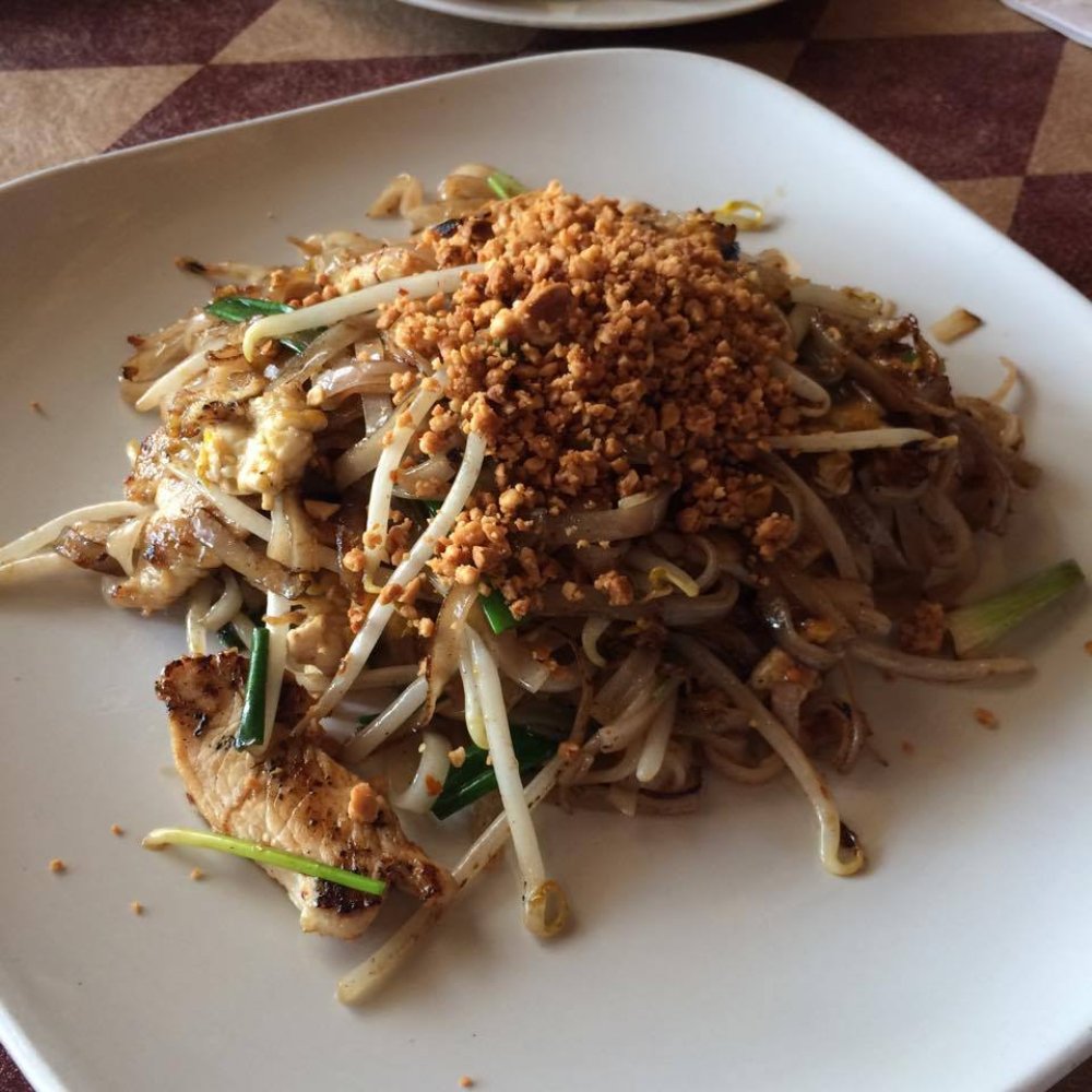 Bangkok 54 - Chicken Pad Thai, spicy level 2 - Thai Near Me - Chapel Hill, North Carolina Bangkok 54 - Chicken Pad Thai, spicy level 2 - Thai Near Me - Chapel Hill, North Carolina