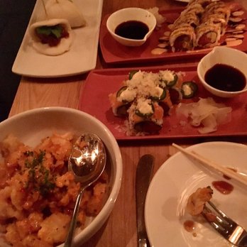 Soba - Buns, salmon and tuna sushi rolls, and shrimp tempura! - Asian Fusion Near Me - Pittsburgh, Pennsylvania Soba - Buns, salmon and tuna sushi rolls, and shrimp tempura! - Asian Fusion Near Me - Pittsburgh, Pennsylvania