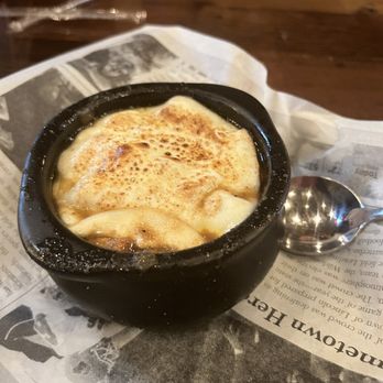 Rip Rap Roadhouse - French onion soup - American Near Me - Dayton, Ohio Rip Rap Roadhouse - French onion soup - American Near Me - Dayton, Ohio