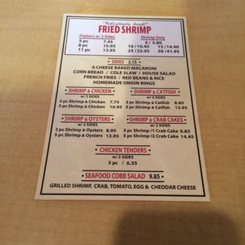 Stonington's Seafood - This menu is current as of 01/28/2014 - Seafood Near Me - Orlando, Florida Stonington's Seafood - This menu is current as of 01/28/2014 - Seafood Near Me - Orlando, Florida