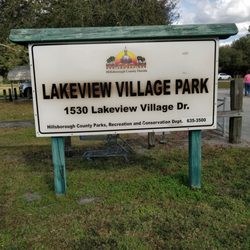 Lakeview Village Park - Lakeview Village Park entrance.