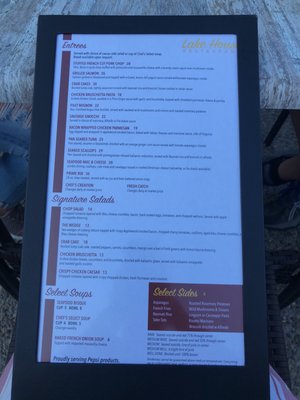 Menu photo 7 Lake House Newfield, NJ