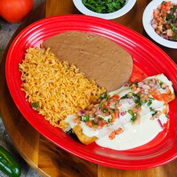 Lunch Fried Burrito
