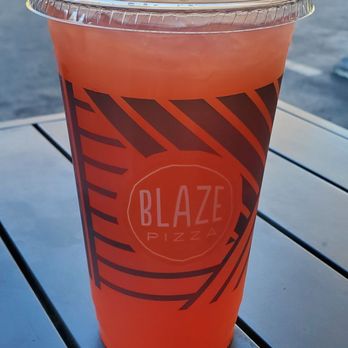 Blaze Pizza - Blood Orange Lemonade - Salad Near Me - Monrovia, California Blaze Pizza - Blood Orange Lemonade - Salad Near Me - Monrovia, California