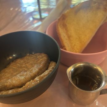 Sugar and Crumbs - Toast and sausage - Breakfast & Brunch Near Me - Eureka Springs, Arkansas Sugar and Crumbs - Toast and sausage - Breakfast & Brunch Near Me - Eureka Springs, Arkansas