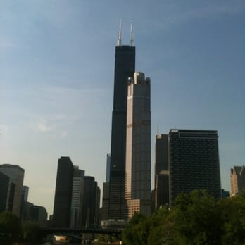 Chicago Water Taxi - Seats Tower (Not Willis) from CWT. - Boat Charters Near Me - Chicago, Illinois