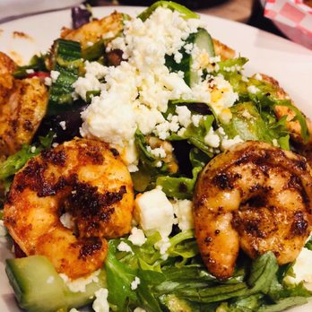 The Eagle OTR - Summer salad with shrimmmmmp ( in your best Forest Gump voice) - American Near Me - Cincinnati, Ohio The Eagle OTR - Summer salad with shrimmmmmp ( in your best Forest Gump voice) - American Near Me - Cincinnati, Ohio