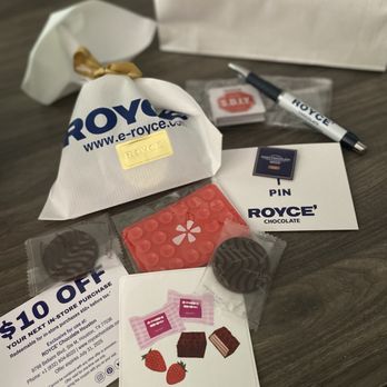 HAPI Community Week: ROYCE' Chocolate - Royce Yelp Event Goodie-bag treats - Yelp Events Near Me - Houston, Texas HAPI Community Week: ROYCE' Chocolate - Royce Yelp Event Goodie-bag treats - Yelp Events Near Me - Houston, Texas