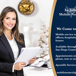 La Jolla Mobile Notary - La Jolla mobile Notary And Apostille service provide fast turn around and mobile services are available. Book online mobilenotarylajolla.com