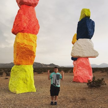 Seven Magic Mountains - Public Art Near Me - Las Vegas, Nevada Seven Magic Mountains - Public Art Near Me - Las Vegas, Nevada