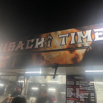 Hibachi Time - Sign - Food Trucks Near Me - Las Vegas, Nevada Hibachi Time - Sign - Food Trucks Near Me - Las Vegas, Nevada