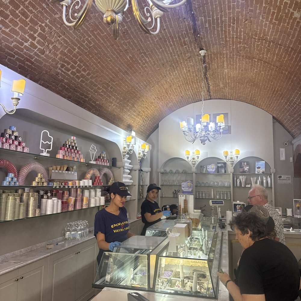 Gelateria Royale - Two of da BEST GELATO Servers! Mimi & Janis provided Excellent Service & Smiles! - Ice Cream & Frozen Yogurt Near Me - Florence, FI Gelateria Royale - Two of da BEST GELATO Servers! Mimi & Janis provided Excellent Service & Smiles! - Ice Cream & Frozen Yogurt Near Me - Florence, FI