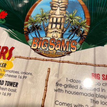 Big Sam's Raw Bar - Menu - Seafood Near Me - Virginia Beach, Virginia Big Sam's Raw Bar - Menu - Seafood Near Me - Virginia Beach, Virginia