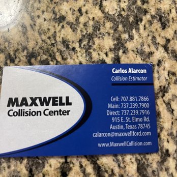 Maxwell Ford Collision Center - Body Shops Near Me - Austin, Texas