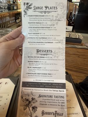 Menu photo 2 Bigsby's Folly Denver, CO