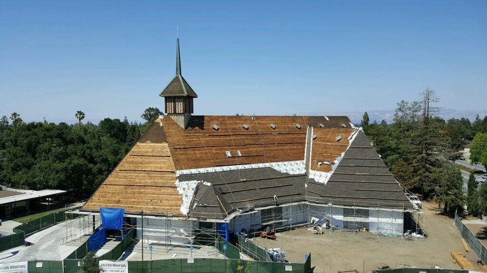 Slide of Falcon Roofing