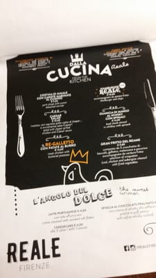 Menu photo 8 Reale Florence, FI