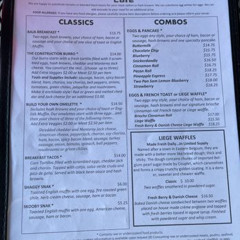 Baja Cafe on Campbell - menu - Breakfast & Brunch Near Me - Tucson, Arizona Baja Cafe on Campbell - menu - Breakfast & Brunch Near Me - Tucson, Arizona