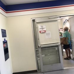 Us Post Office - Door to Post Office