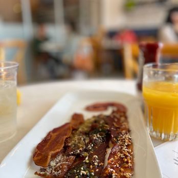Immigrant Son Caffe - Bacon flight - New American Near Me - Ventura, California Immigrant Son Caffe - Bacon flight - New American Near Me - Ventura, California