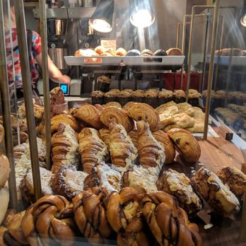 For Five Coffee Roasters - Morning pastries. Duchess cookies hiding in the back. - Coffee Roasteries Near Me - New York, New York