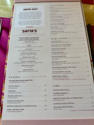Menu photo 6 Safta 1964 by Alon Shaya Las Vegas, NV Menu photo 6 Safta 1964 by Alon Shaya Las Vegas, NV