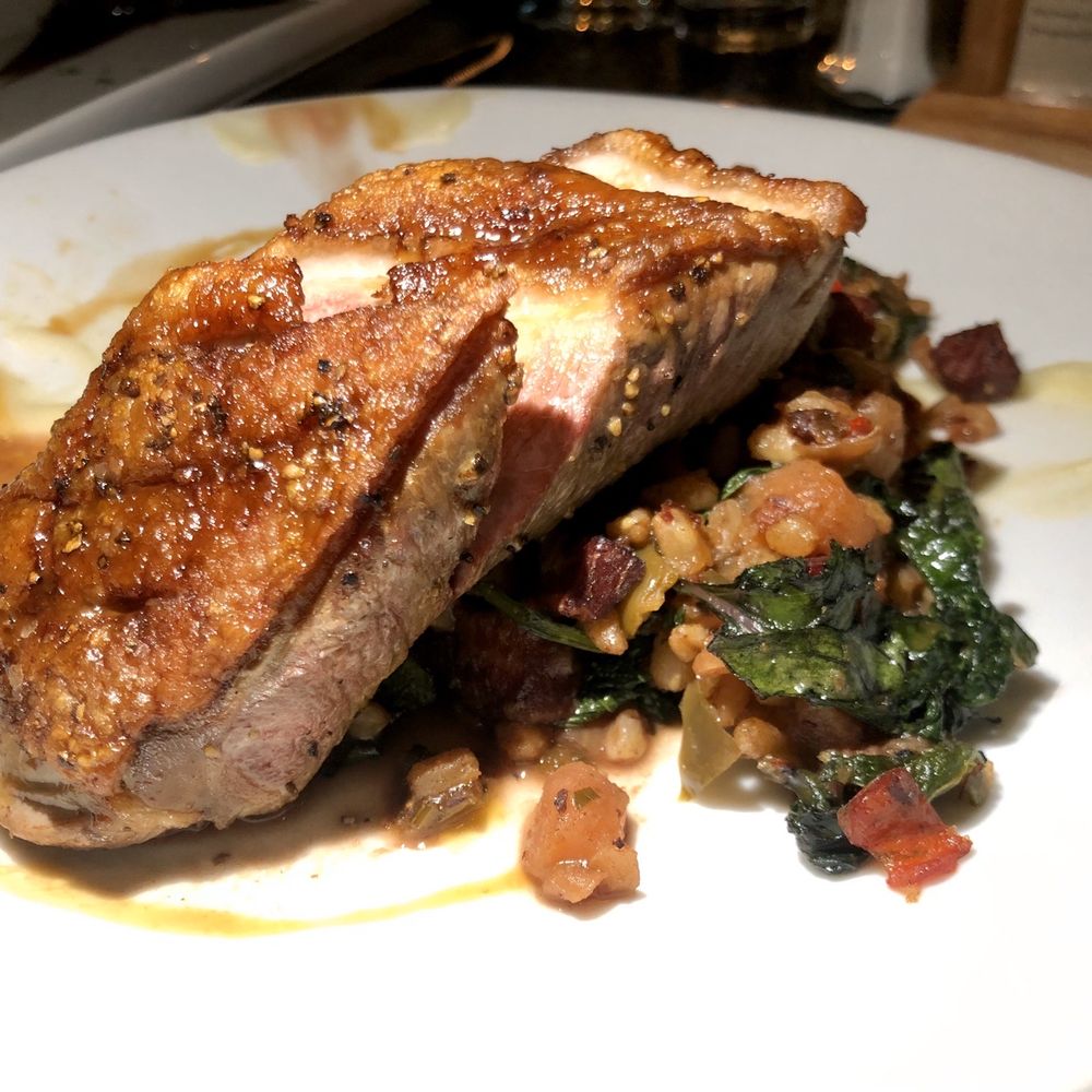 Preston's - Duck and farro - Cocktail Bars Near Me - Killington, Vermont