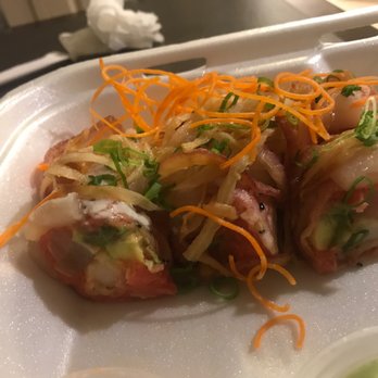 Senor Sushi - "Trust Me" roll! I was wowed by the chef!!! - Sushi Bars Near Me - Pomona, California