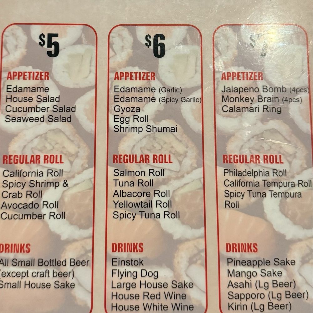 JIN Sushi- Downtown - Happy Hour - Japanese Near Me - Bakersfield, California