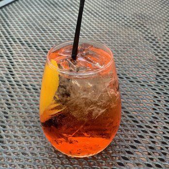 Clouds Brewing - Aperol spritz - New American Near Me - Durham, North Carolina