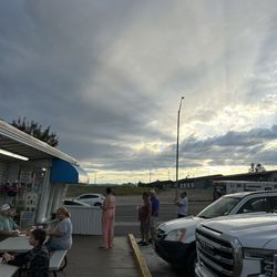 Bonanza Freeze - View of Idaho sky behind Bonanza Freeze