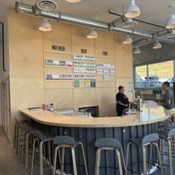 Connector Brewing - Front counter and beer menu~ (September 2025)