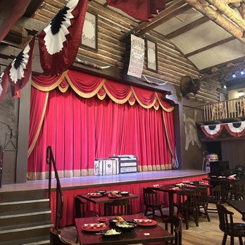 Hoop-Dee-Doo Musical Revue - Stage (view from a Tier 2 seat) - Performing Arts Near Me - Lake Buena Vista, Florida Hoop-Dee-Doo Musical Revue - Stage (view from a Tier 2 seat) - Performing Arts Near Me - Lake Buena Vista, Florida