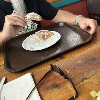Indian Village - OPPs forgot to take pics of his Fry Bread w/ powdered sugar yum - American Near Me - Cave Creek, Arizona
