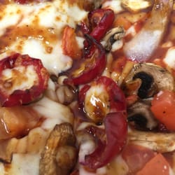 Pizza Hut - Veggie personal pan with cherry peppers