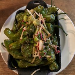 Shishito peppers