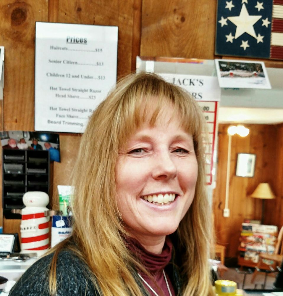 Jack the Clipper Barber/Stylist Shop Logo