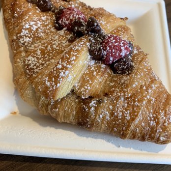 Bakelab - Chocolate & Raspberry Croissant - Coffee & Tea Near Me - Urbana, Illinois