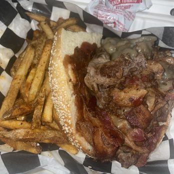 Celebrity Delly - Cowboy steak n cheese which - Delis Near Me - Falls Church, Virginia
