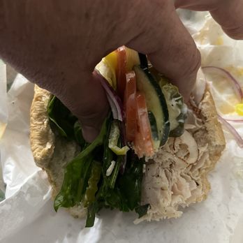 Subway - This is a pic of my sandwich with no smashed avocado that I pay for. - Sandwiches Near Me - Tucson, Arizona Subway - This is a pic of my sandwich with no smashed avocado that I pay for. - Sandwiches Near Me - Tucson, Arizona