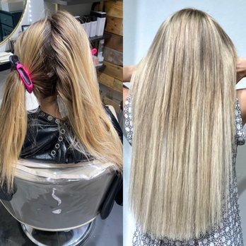 AM Beauty - 22" hand tied extension install - Hair Extensions Near Me - Hudson Oaks, Texas AM Beauty - 22" hand tied extension install - Hair Extensions Near Me - Hudson Oaks, Texas