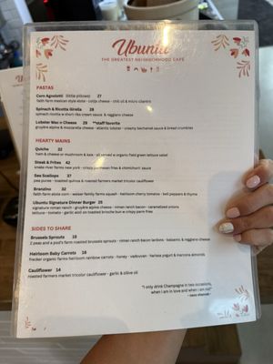 Menu photo 5 Ubuntu San Juan Capistrano, CA Menu photo 5 Ubuntu San Juan Capistrano, CA