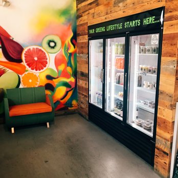 Green G - Inside view of the premade fresh items. - Juice Bars & Smoothies Near Me - Miami, Florida