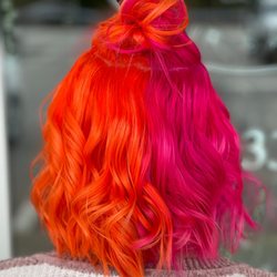Shear Class - Split dye done by jessica