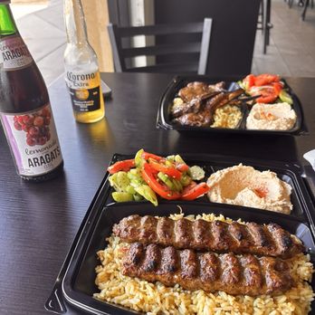 Ark Mediterranean Grill - Beef luleh and lamb plates. - Mediterranean Near Me - Clovis, California