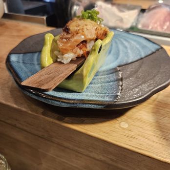 Sonmari - seared salmon hand roll - Sushi Bars Near Me - Los Angeles, California Sonmari - seared salmon hand roll - Sushi Bars Near Me - Los Angeles, California