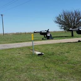 Next to the Loves gas station on wb side at exit 96