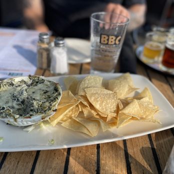 Belmont Brewing - Spinach Artichoke Dip Dinner - Breweries Near Me - Long Beach, California